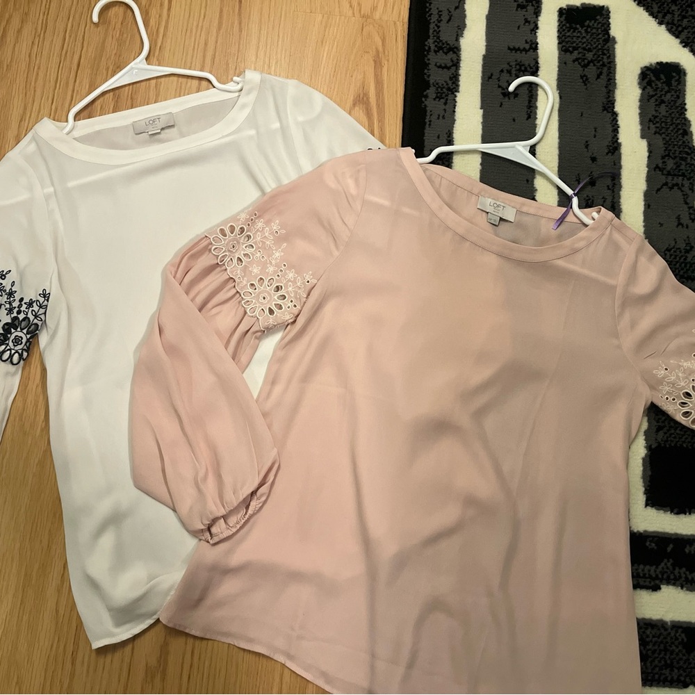 LOFT Blouses SET OF 2